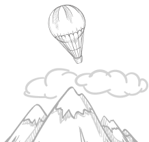 International tours background shape